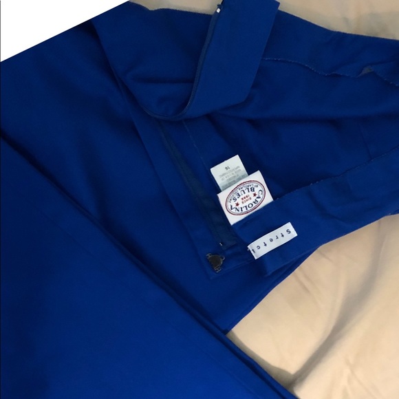 Pair of Royal Blue Capri Pants. - Picture 7 of 7